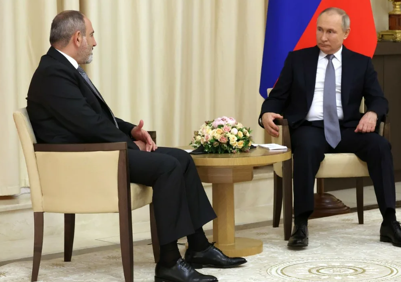 Пашинян и Путин
