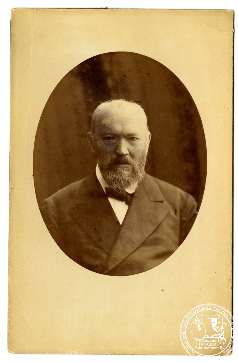 А.Н. Островский. Фотография. 1870-е гг. Ф. 362. Оп. 1.