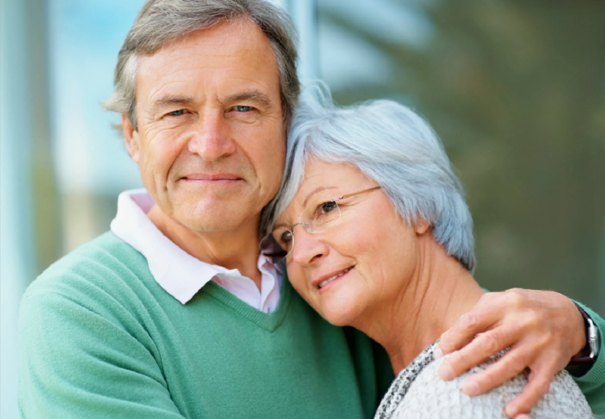 жена стала старая.