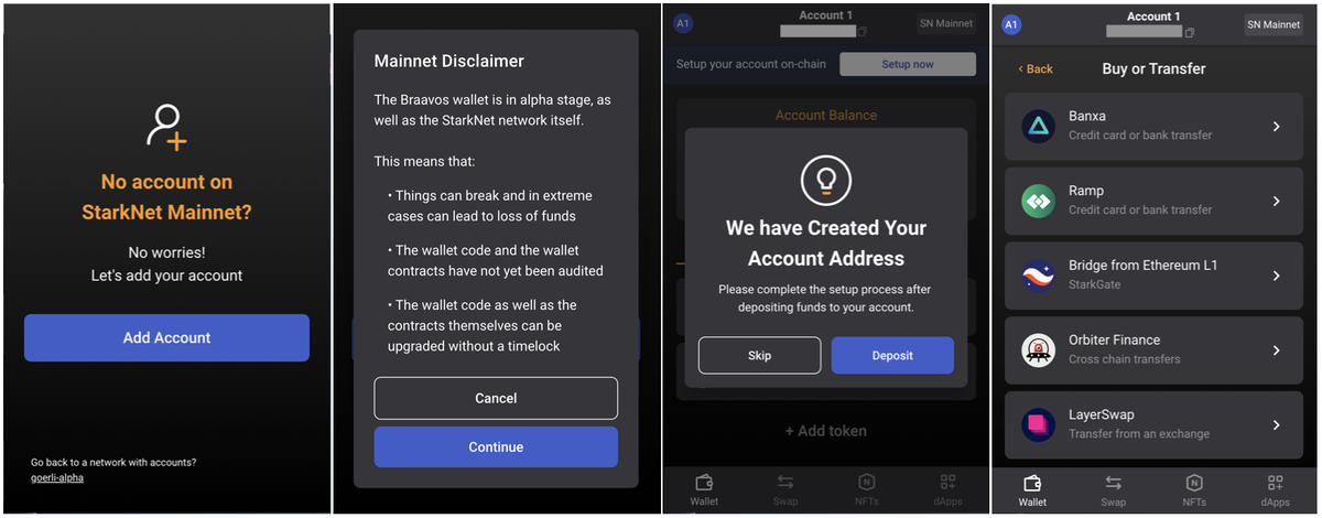 Рис 1. Активирую аккаунт в мейннет