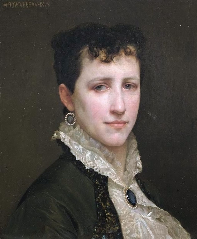 Вильям-Адольф Бугро. Портрет Элизабет Джейн Гарднер, 1879