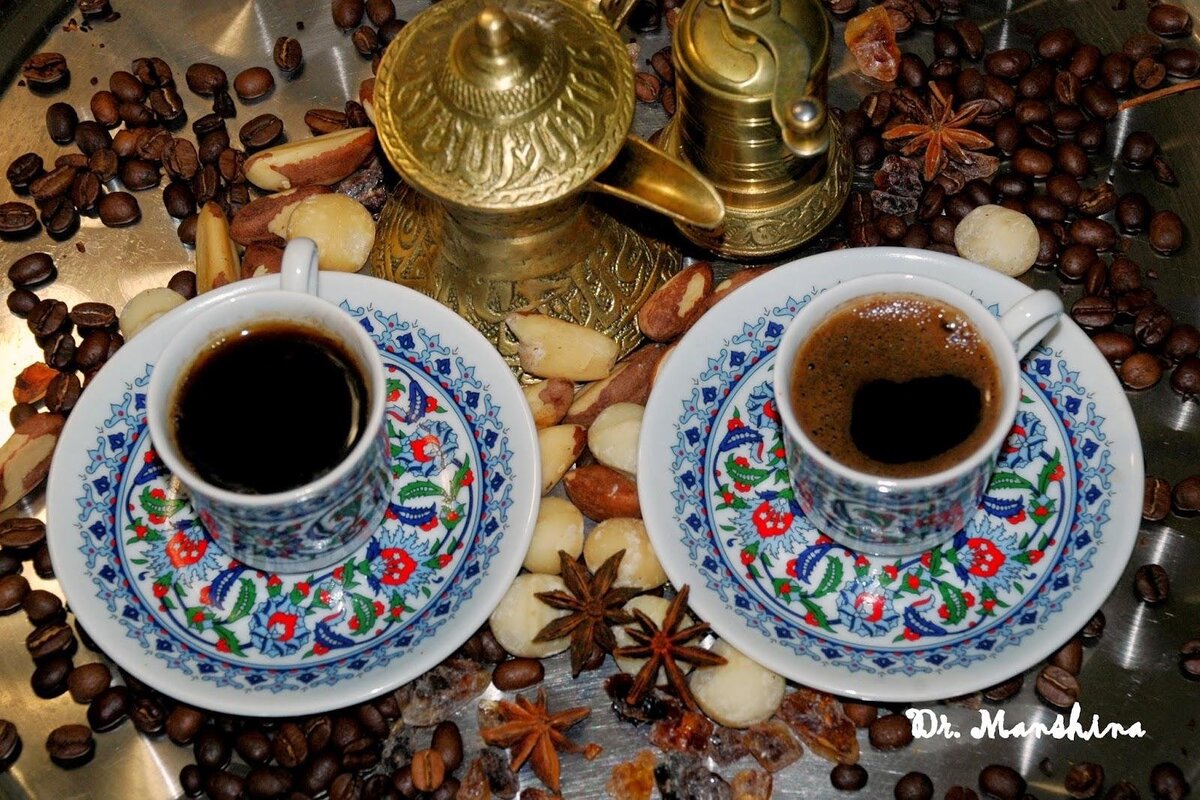 Кофе по-восточному особенно хорош для приготовления кофейного скраба 