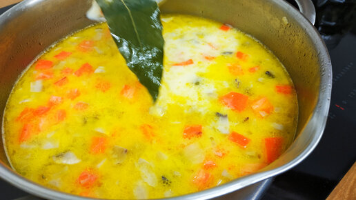 Постно: Овощной суп (Суп за 15 минут)