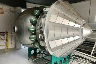    Модель космического корабля «Восток-1» ©Telegram-канал Юрия Шалабаева