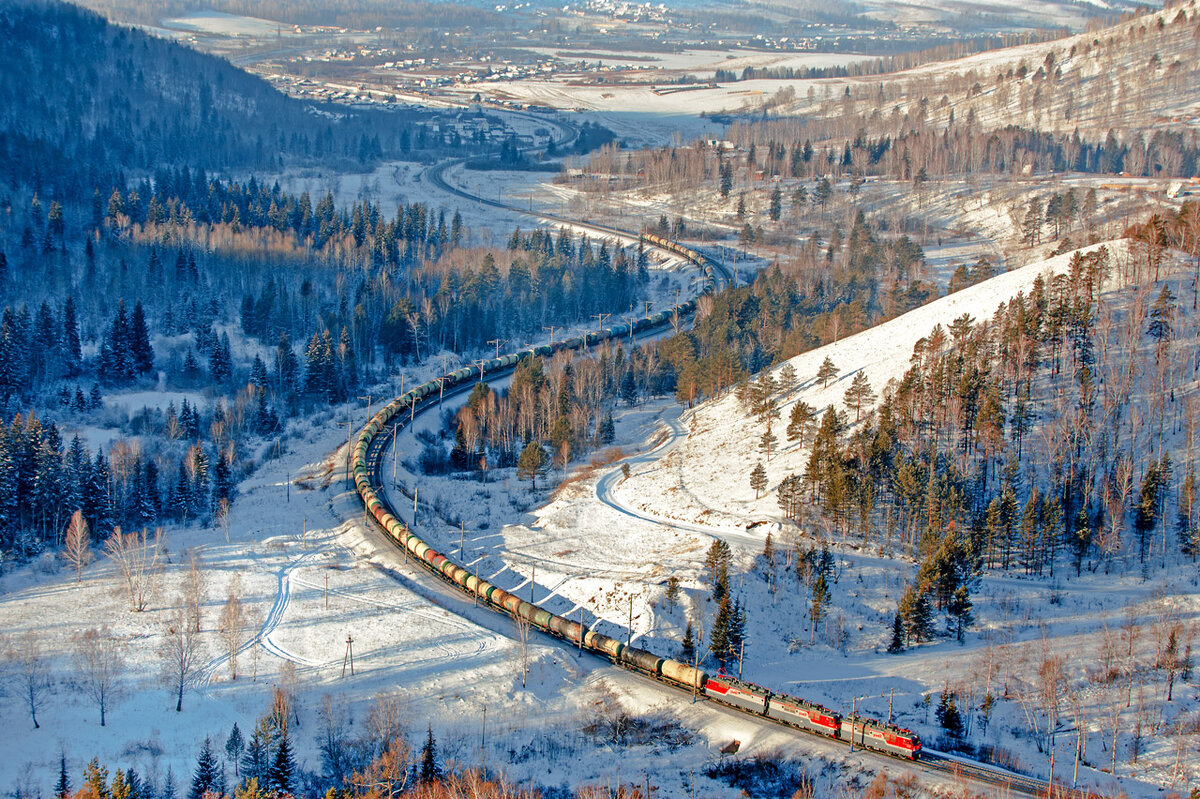 Железная дорога кызыл курагино фото