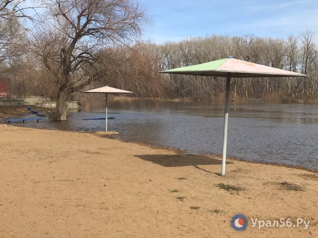    Уровень рек Оренбургской области падает, в том числе и Урала. Ирикла пока прибавляет
