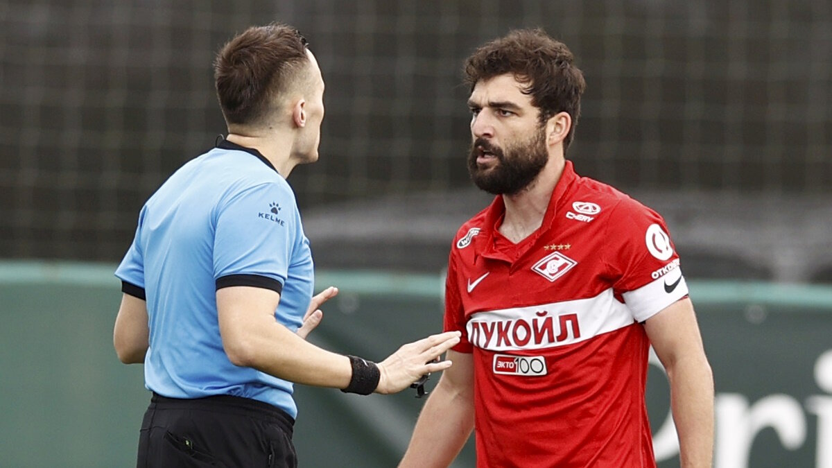    Капитан "Спартака" Георгий Джикия. Фото: GLOBAL LOOK PRESS