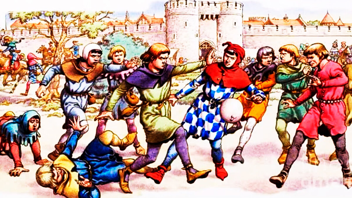 Средневековый футбол