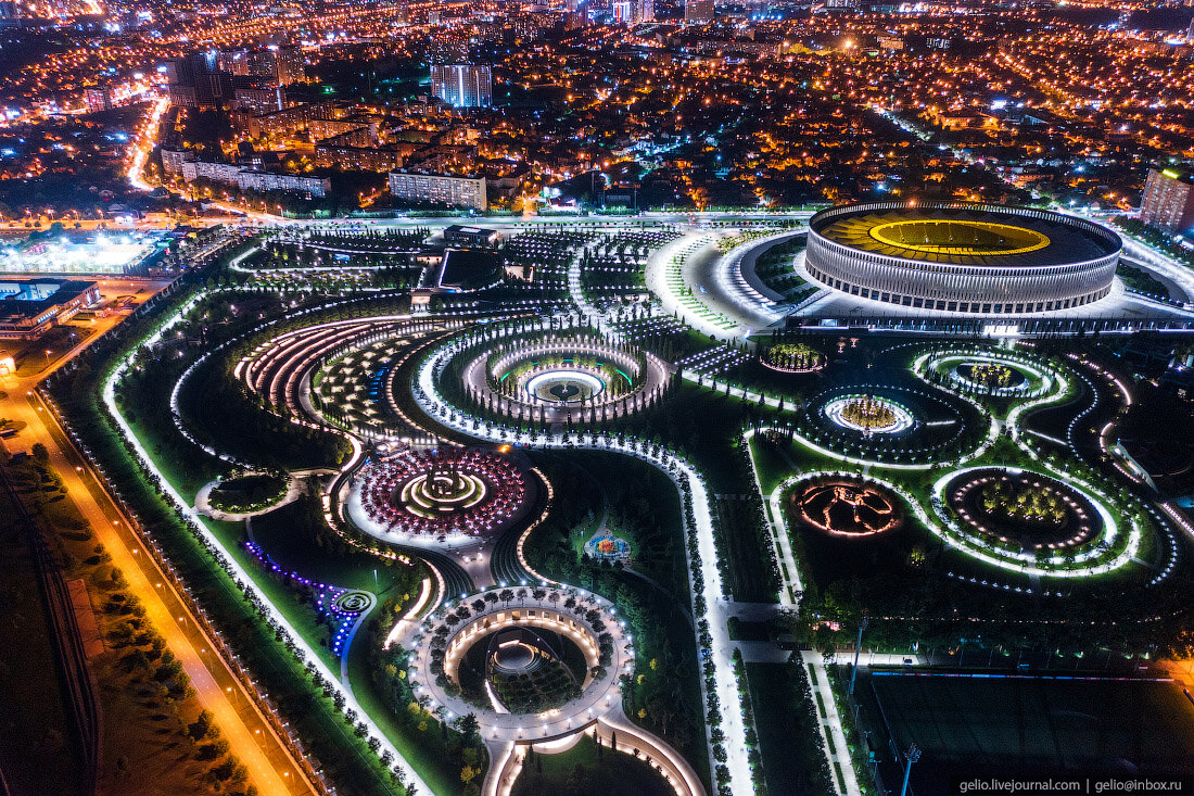 Парк Галицкого, Краснодар, построено за деньги одного человека!!!