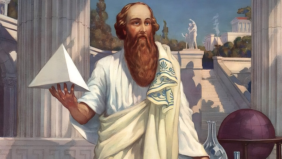    Портрет Пифагора работы Д.А.Кнаппа