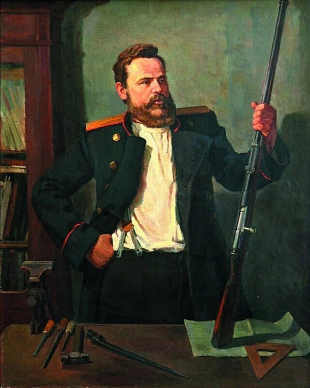 Сергей Иванович Мосин, русский конструктор, организатор производства стрелкового оружия и разработчик "Трёхлинейной винтовки образца 1891 года". Изображение из открытых источников.