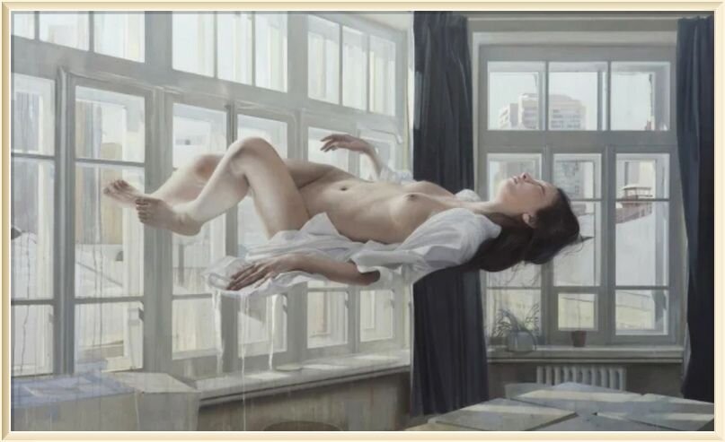 © Сува Ацуси (諏訪敦) / Япония / * 1967 г.р./ К сожалению, названия этой работы, материалы, размеры и год создания найти не удалось. – П.М.