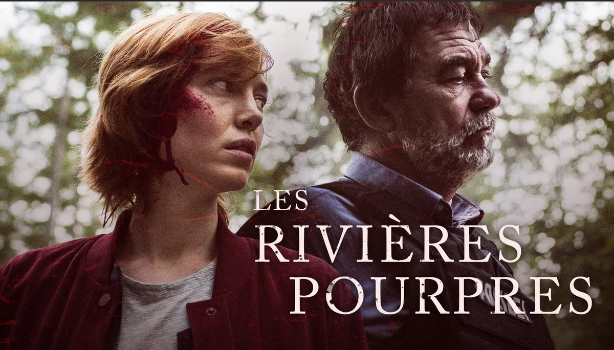 Les rivieres. Les Rivieres pourpres сериал. Багровые реки сериал Эрика Сэйнт. Багровые реки сериал 2018. Багровые реки сериал Постер.