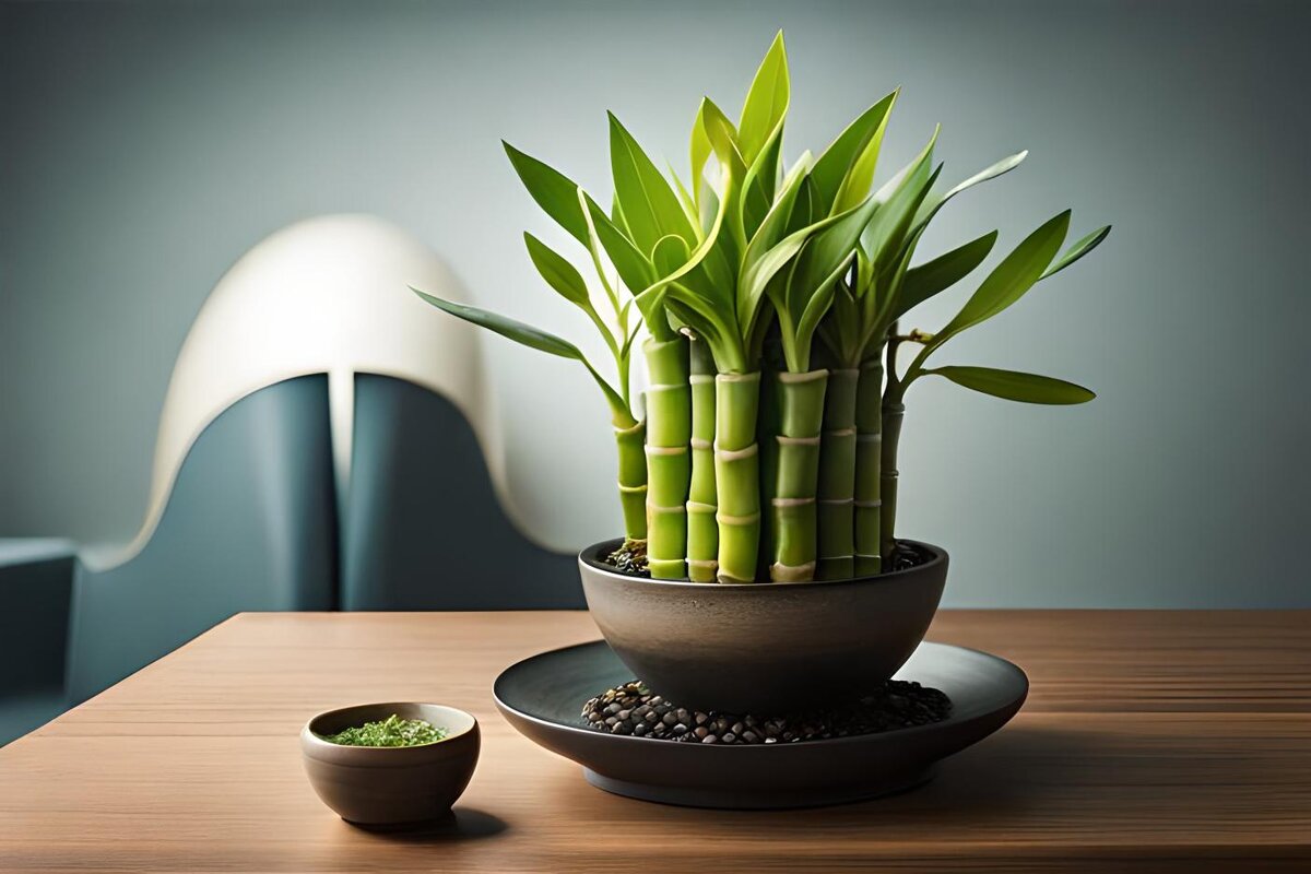 Бамбук колосится словно волос в ветру. Дзен рядом...