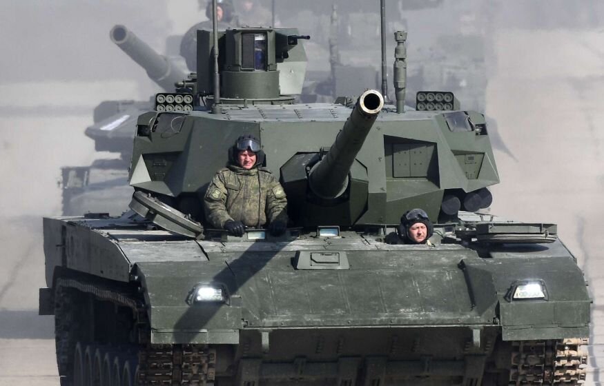    Россия начала применять танки «Армата» на Украине