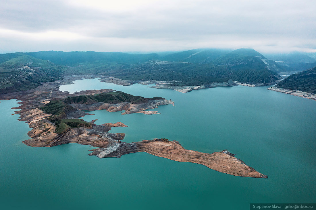 Чиркейское водохранилище фото