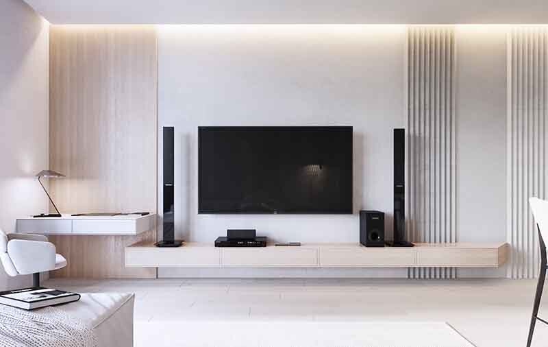 Дизайн гостиной с телевизором (230 фото)