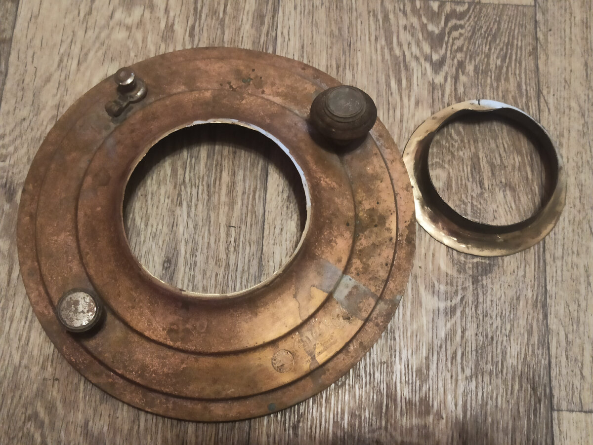 Крышка и кольцо от донора