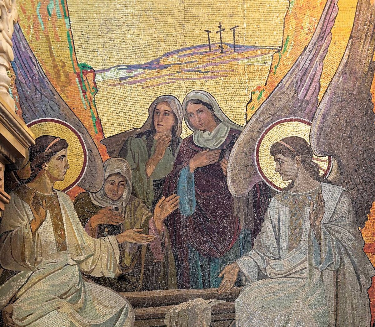 Мозаика в храме Воскресения Христова "Спас на Крови". Фото С. Марченко