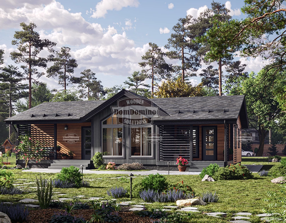 Наш проект каркасного дома «Мюнхен» 