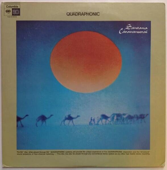 Santana "Caravanserai" (1972) LP SQ 4.0