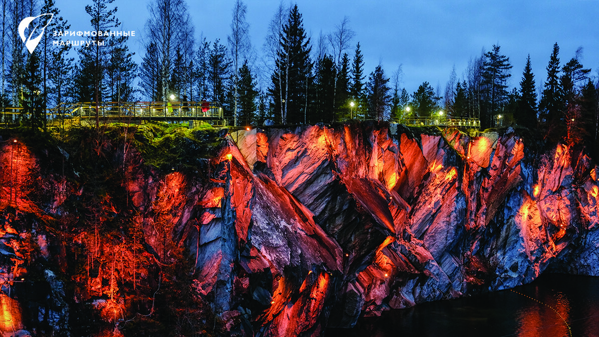 Мраморный карьер в горном парке «Рускеала» - визитная карточка Карелии. Фото: Артем Килькин/Комсомольская правда