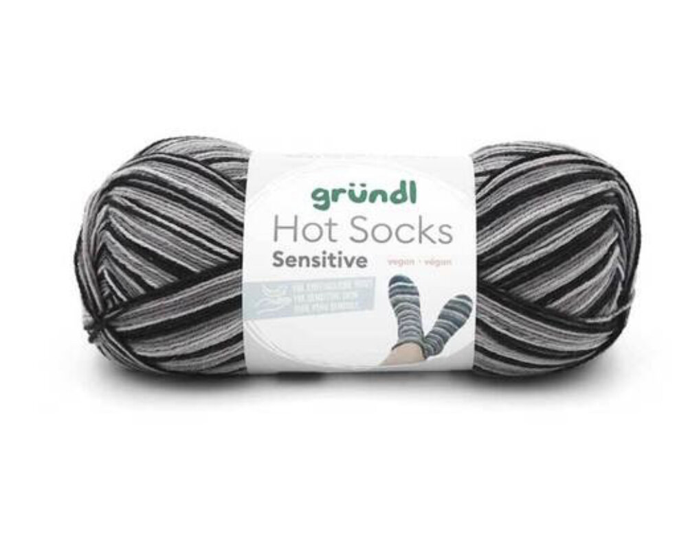 Grundl Sensitive - носочная пряжа из хлопка