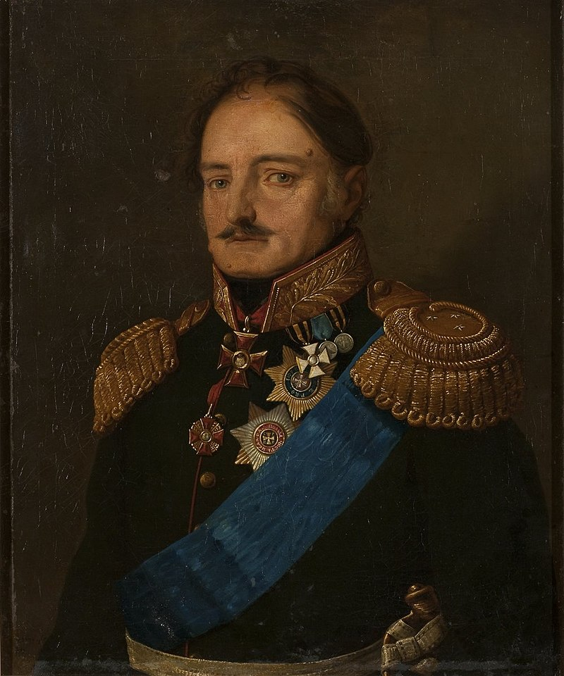 Сергей Алексеевич Тучков 2-й. Портрет кисти Дж. Сольферини (1834 г)