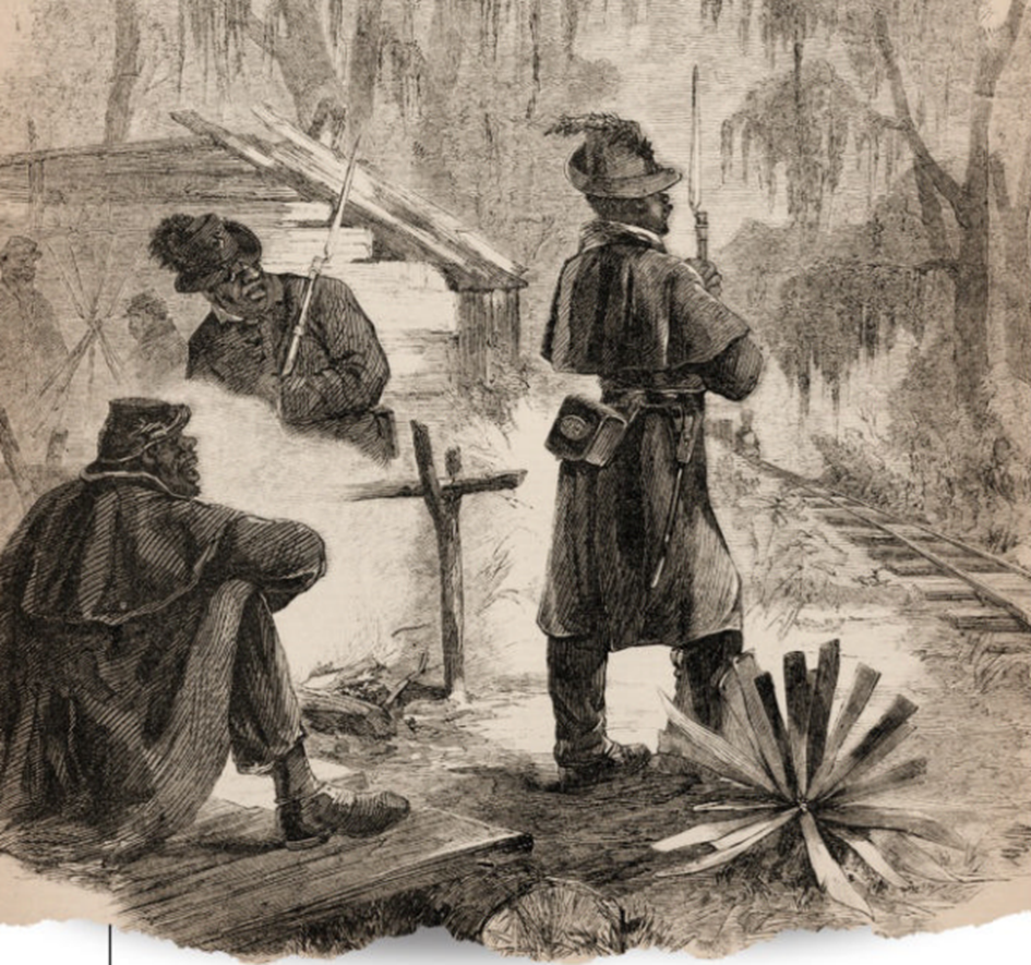 Солдаты Местной Гвардии Луизианы