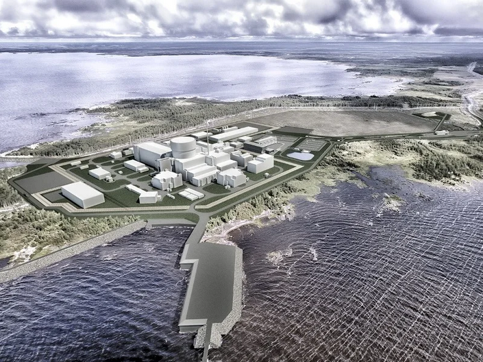 АЭС «Сяпу» в Китае. 3D визуализация