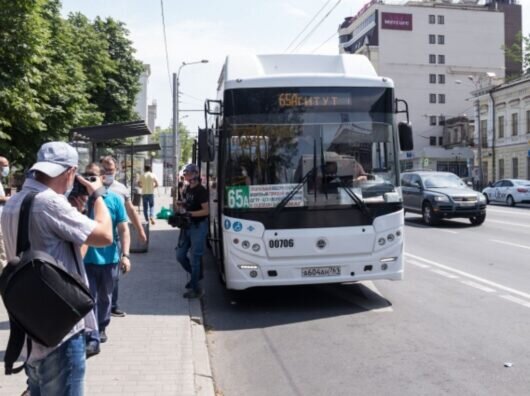    Автобус №65а //Фото: rostov.aif.ru