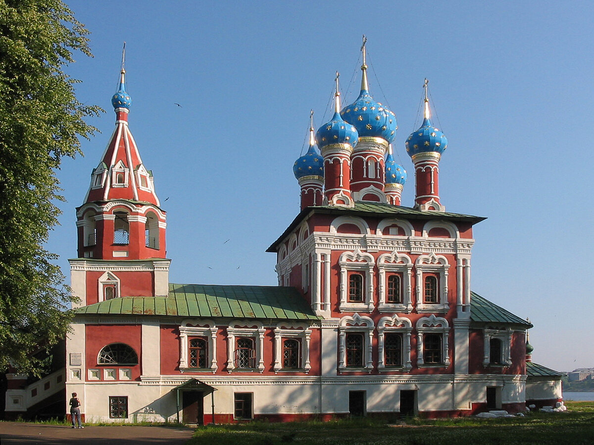 Церковь царевича димитрия на поле углич фото