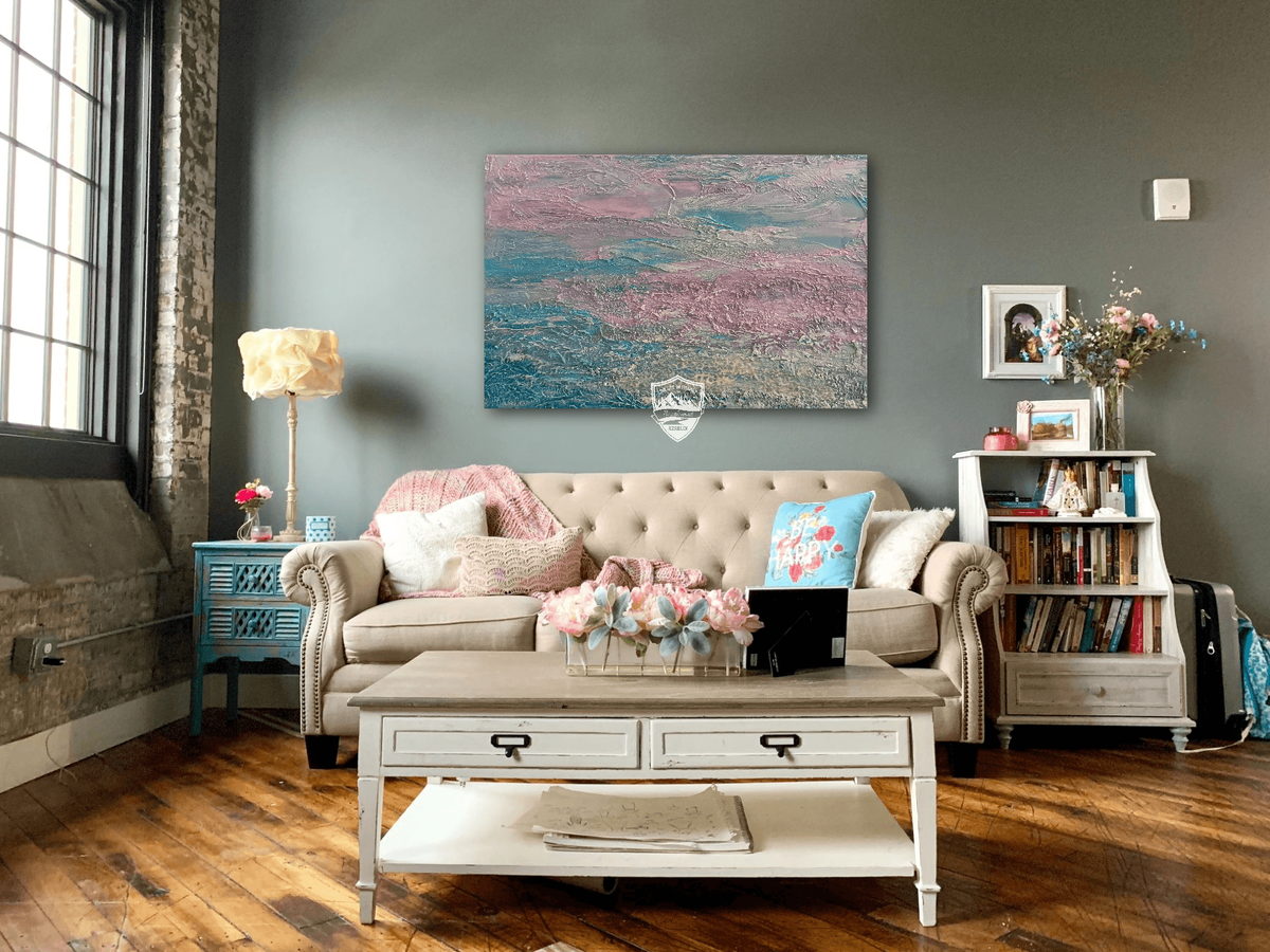 Картина «Ещё одно утро в Арктике», 2023 год. Автор Ирина Бабина