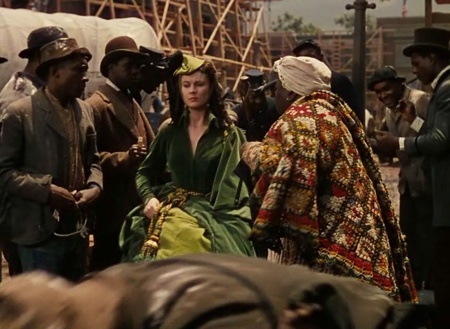 Кадр из "Унесённых ветром".  1939 . Metro-Goldwyn-Mayer