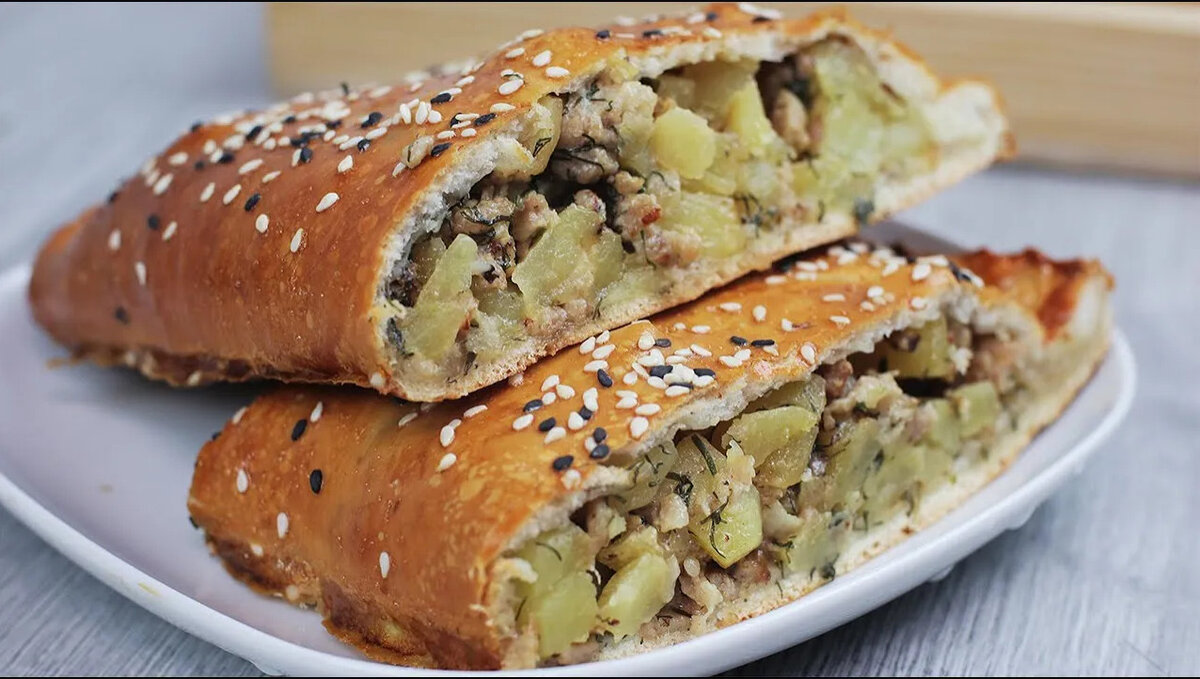 Пирог с фаршем и картошкой » Вкусно и просто. Кулинарные рецепты с фото и видео