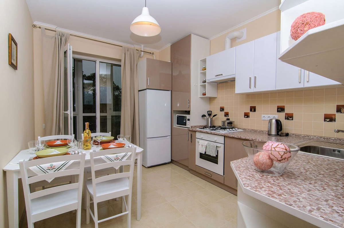 Кухня в квартире. Источник изображения: сайт pro-dachnikov.com