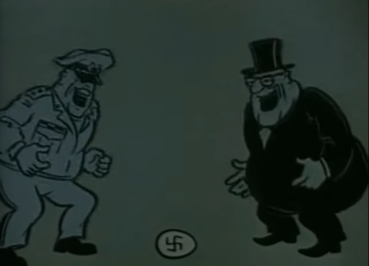 Попался мне старинный советский мультфильм, который был назван  "антизападной пропагандой".