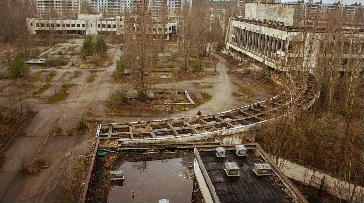      Площадь города Припять