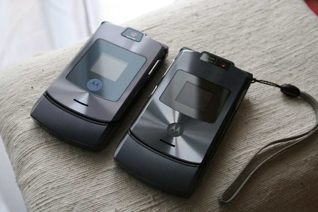 Motorola RAZR V3. Фото из открытых источников 