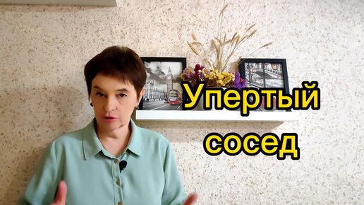 Упертый сосед