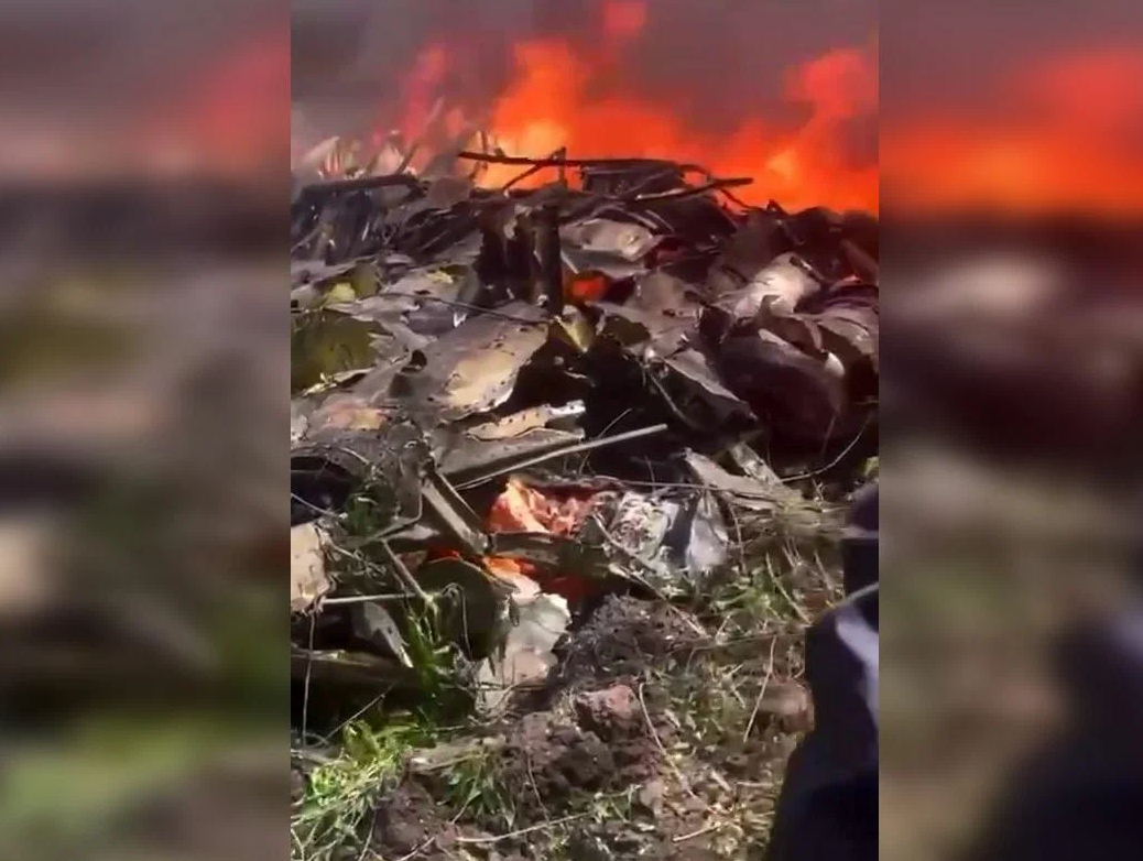 Какой самолет сбили в каневском районе