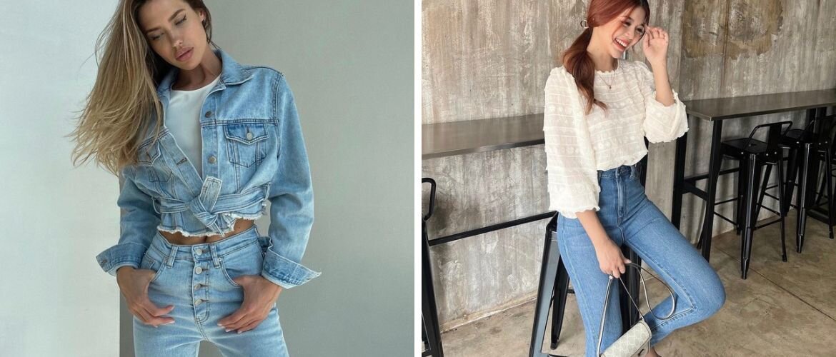 С чем сочетать джинсы скинни летом 2023 года