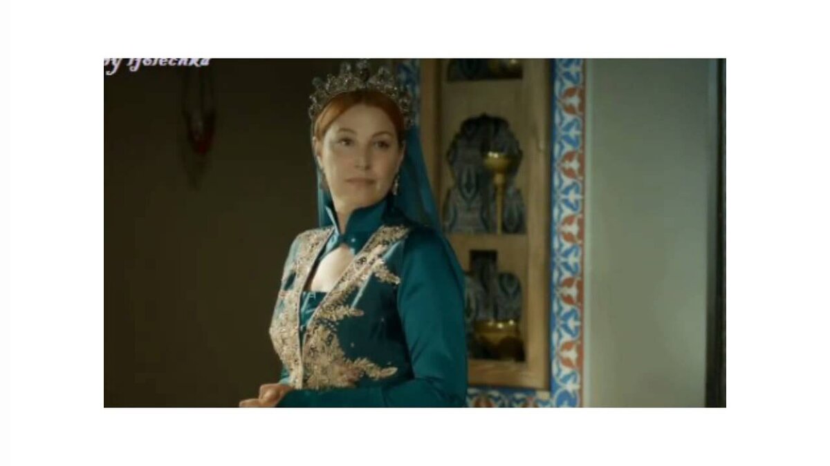 Один из кадров, где Вахиде выглядит похожей на Мерьем