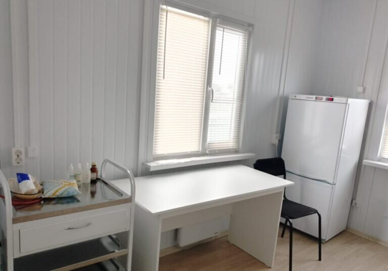    В Первомайском районе открыли новый медпункт в поселке Ленинский Кристина Просвиркина