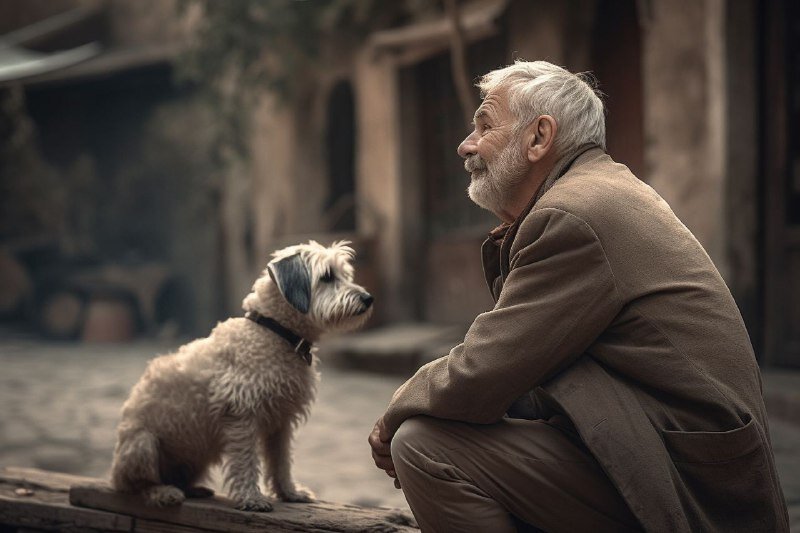 5 причин почему пожилым людям хорошо иметь собаку