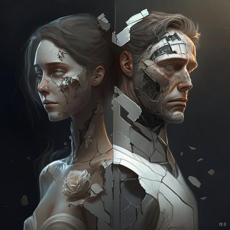 Обоим партнёрам в таком разводе по-человечески тоже больно. Они сохраняют достоинство , несмотря на трудности, а их души и лица не обезображены ненавистью. 