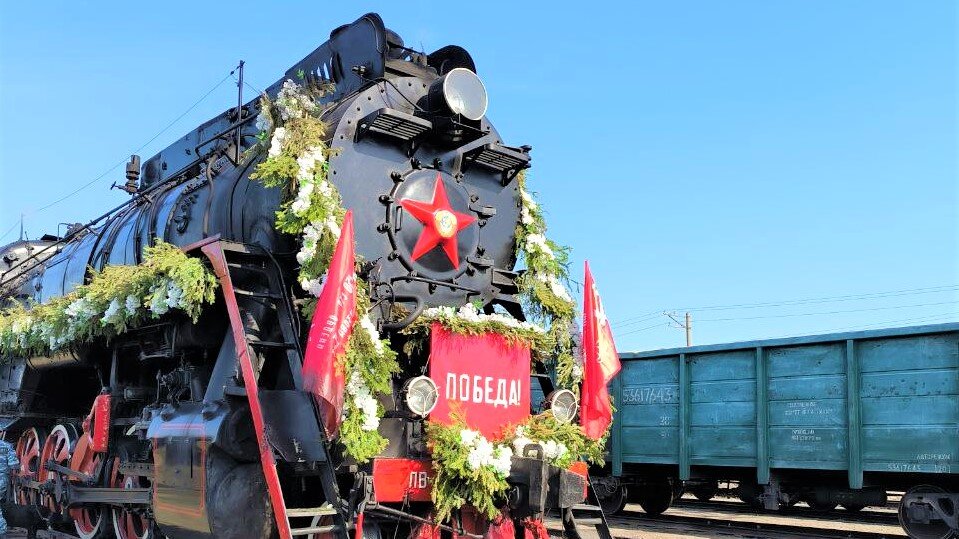    В Нижневартовске встретили «Эшелон Победы»