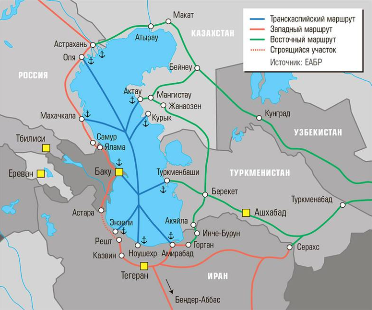 Транскаспийском международном транспортном маршруте