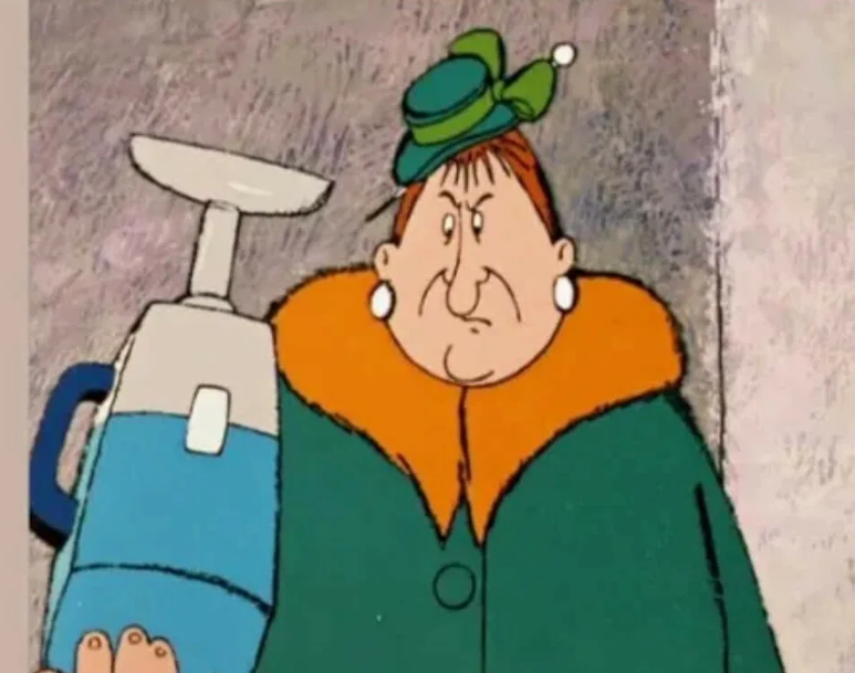 "— Надеюсь, Фрекен Бок, вы любите детей, да? — Как вам сказать?... Безумно!" папа Малыша и Фрекен Бок