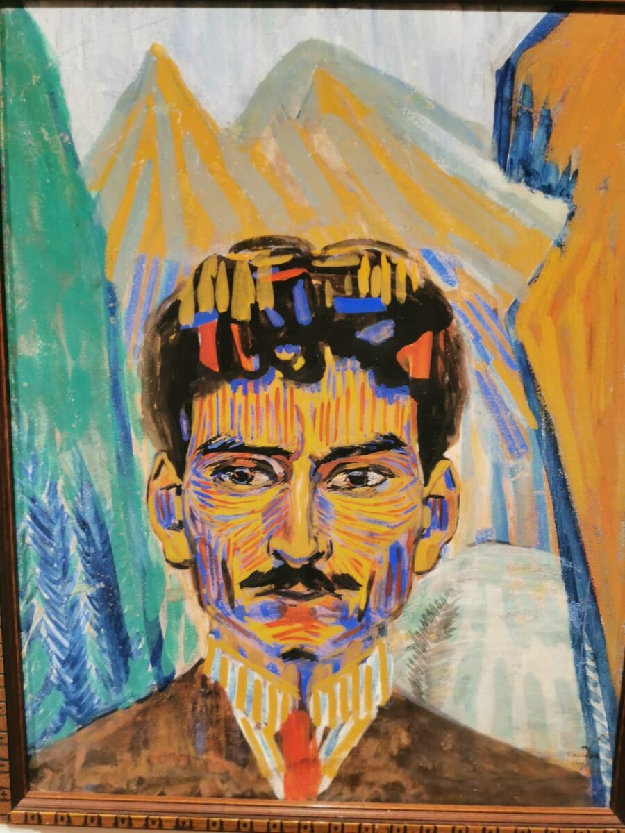 Автопортрет. 1909 год. 